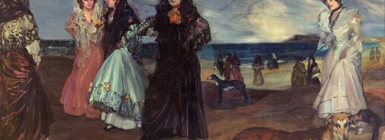 Ignacio Zuloaga. Neli naist mere ääres. Detail. 1899. Ignacio Zuloaga Muuseum